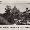 Kutná Hora 1930 chrám sv. Barbory